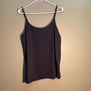 Thyme Maternity Black Fitted Camisole Top